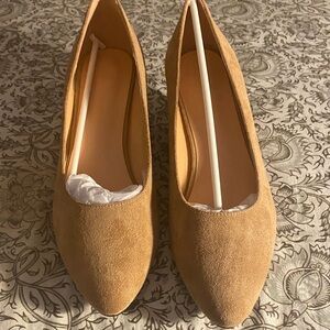 Tan suede Women's Shoes